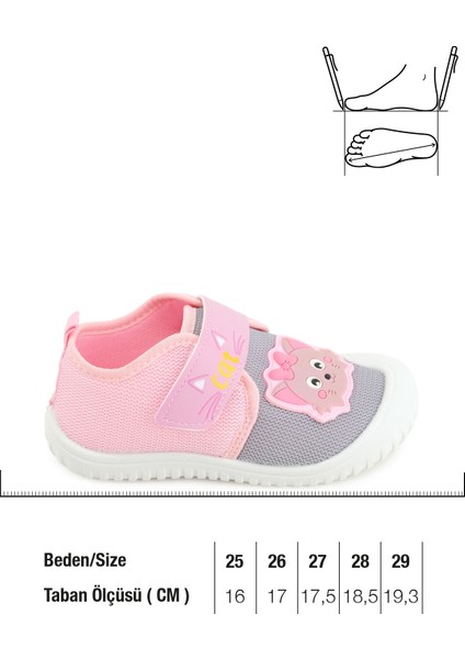 Yazlık Kız Çocuk Rahat Taban Cırt Cırtlı Ayarlanabilir Keten Günlük Ayakkabı fiyatları