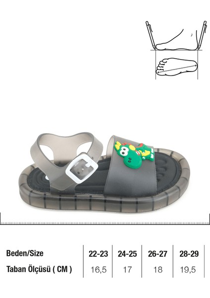 Yazlık Erkek Çocuk Suni Deri Işıklı Rahat Taban Ayarlanabilir Dino Sandalet fiyatları