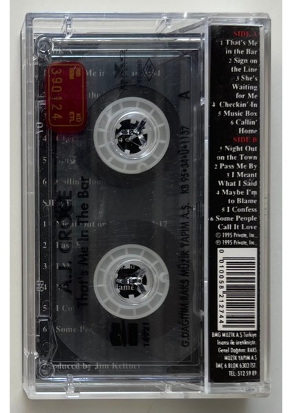 A.j. Croce That's Me In The Bar Kaset (Orjnal Dönem Baskı Kaset) fiyatları