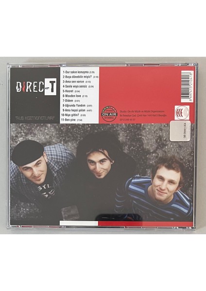 Direc-T Rus Kozmonotlar CD (Orjnal Dönem Baskı Cd)