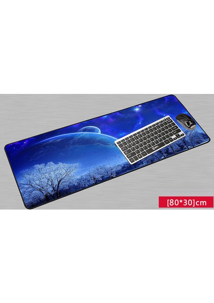 300X800X4MM Yıldız Oyun Mouse Pad Büyük Ev Özelleştirilmiş Mouse Pad Oyun Ofis Mouse Pad Masaüstü Klavye Pad Mouse Pad (Yurt Dışından)