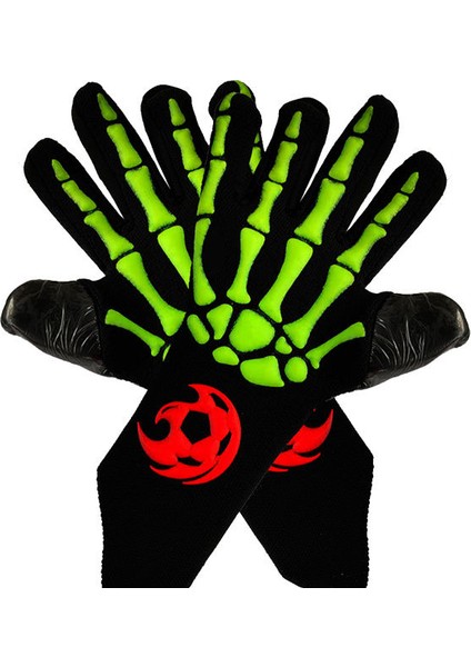 Futbol Kaleci Eldiveni Lateks Eldivenleri Yetişkinler Çocuklar Cadılar Bayramı Hediyeler (Yurt Dışından)