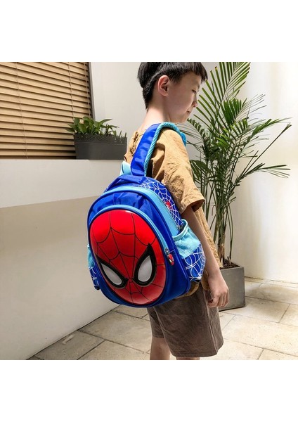 Yeni Çocuk Çantası Karikatür Anime Trendy Örümcek Adam Okul Çantası Anaokulu Üst Sınıf Erkek Sırt Çantası Çocuk Yumurta Kabuğu Çantası (Yurt Dışından) modelleri