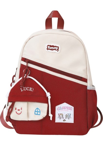 Yeni Çok Yönlü Modaya Uygun Sırt Çantası, Basit Gündelik Hafif Sırt Çantası, Büyük Kapasiteli Seyahat Sırt Çantası, Japon ve Koreli Öğrenci Okul Çantası (Yurt Dışından)