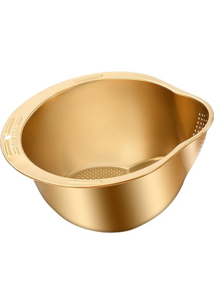 Mutfak Aleti Altın Için Yan Tahliye Delikli Eğ Pirinç Süzgeç Yı Kasesi (Yurt Dışından) modelleri