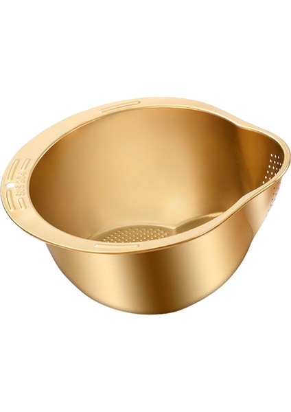 Mutfak Aleti Altın Için Yan Tahliye Delikli Eğ Pirinç Süzgeç Yı Kasesi (Yurt Dışından) indirimleri