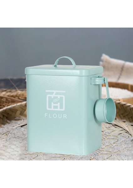 Çiftlik Evi Çamaşır Odası Dekoru Yeşil Için Metal Çamaşır Deterjanı Bidonu (Yurt Dışından) modelleri