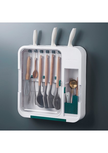 Delme Kabı, Spatula, Kaşık, Bıçak Tutucusu, Duvara Monte Mutfak Eşyaları Saklama Yeri Olmayan Mutfak Saklama Rafı (Yurt Dışından) fiyatları