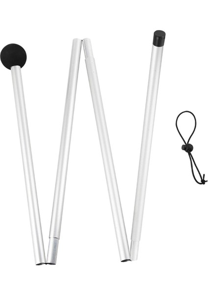 Çadır Direkleri Tarps Direği Yürüyüş Direkleri Plaj Önceden Birleştirilmiş Ayarlanabilir 1.6m Düz Uç (Yurt Dışından) fırsatları