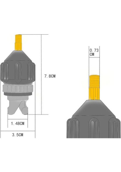 Şiş Adaptü Kürek Kayık Kano Sal Kauçuk (Yurt Dışından) fırsatları