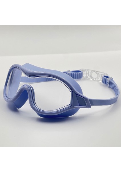 Yüzme Gözlükleri Büyük Çerçeve Hd Yüzme Gözler Su Geçirmez Buğu Önleyici Yüzme Gözlükleri Silikon Erkek ve Kadın (Yurt Dışından)