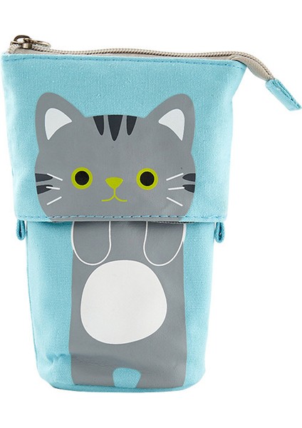 Sevimli Basit Kalem Tutucu Kalem Kutusu Kanvas Kalem Kutusu (Yurt Dışından)