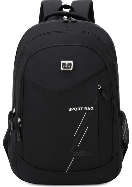 Iş Oxford Sırt Çantası Çok Katmanlı Büyük Kapasiteli Okul Çantası Basit Işe Gidip Gelme Bilgisayar Sırt Çantası (Yurt Dışından)