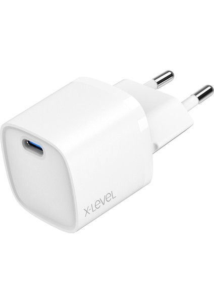 X-ChargerSuperbL 3A 30W Type-C Port Hızlı Şarj Adaptörü - GaN Teknolojili