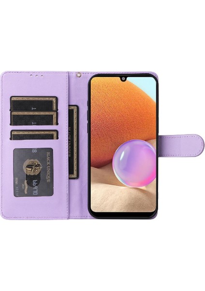 Samsung Galaxy A32 4g Cüzdan Basit Iş Flip Kapak Için Flip Case (Yurt Dışından) modelleri