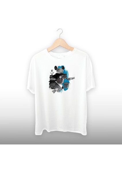 Dedektif Temalı Unisex Tişört