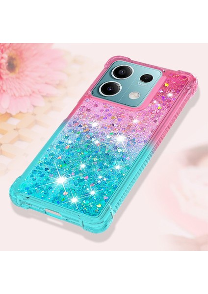 Xiaomi Redmi Not 13 Için Kılıf 5g Sıvı Glitter Komik Bling Parlak Kristal (Yurt Dışından) fırsatları
