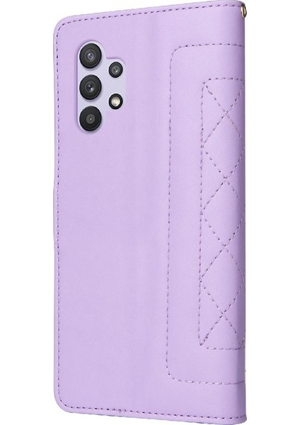 Samsung Galaxy A32 5g Için Flip Case Cüzdan Kapak Kapak Basit Iş (Yurt Dışından) fırsatları