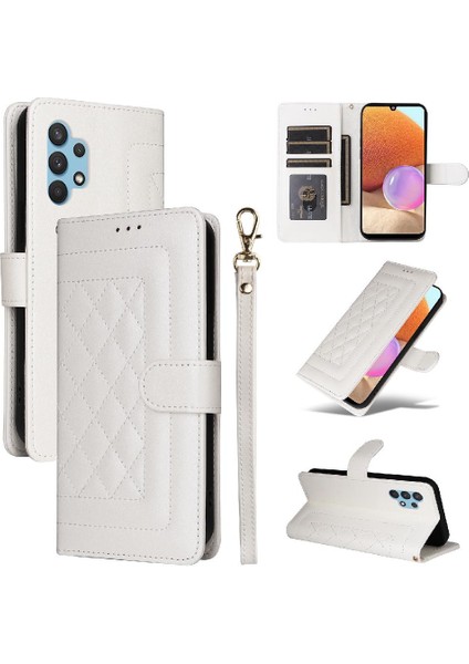 Samsung Galaxy A32 4g Cüzdan Basit Iş Flip Kapak Için Flip Case (Yurt Dışından)