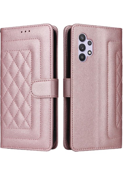 Samsung Galaxy A32 5g Için Flip Case Cüzdan Kapak Kapak Basit Iş (Yurt Dışından) fırsatları