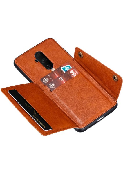 Oneplus 9 Kickstand Cüzdan Kılıf Için Cüzdan Kılıf Kart Tutucu Buit Demir (Yurt Dışından) modelleri