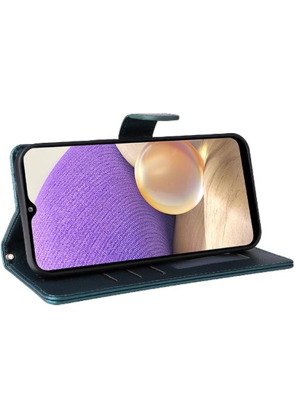 Samsung Galaxy A32 5g Için Flip Case Cüzdan Kapak Kapak Basit Iş (Yurt Dışından) fırsatları