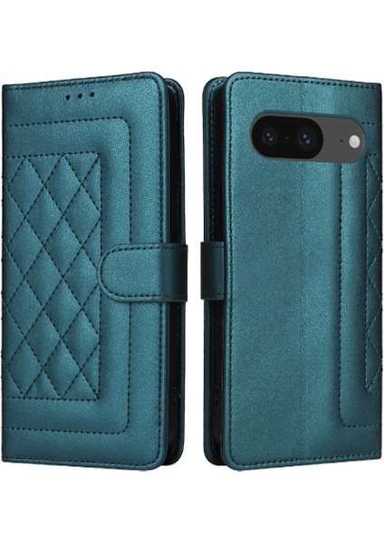 Google Piksel 8 Için Flip Case Darbeye Kapak Deri Kılıf Basit (Yurt Dışından)