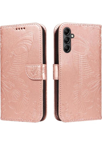 Samsung Galaxy A54 5g Yüksek Kalite Deri Kredi Kartı ile Flip Case (Yurt Dışından)