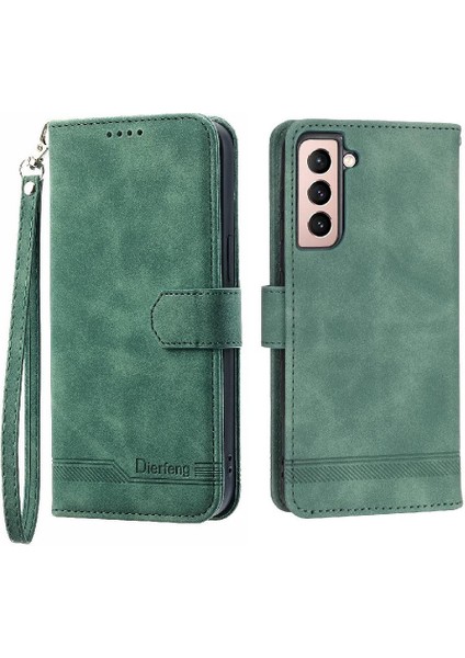 Samsung Galaxy S21 Kart Yuvaları Nakit Cep Manyetik Kapatma Için Flip Case (Yurt Dışından) modelleri