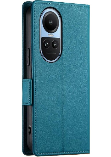 Oppo Oppo 10 5g Flip Günlük Kullanım Için Flip Case Kart Yuvaları Iş Cüzdan (Yurt Dışından)
