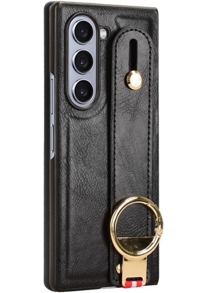 Samsung Galaxy Z Case 6 5g Bilek Kayışı Uyumluluk Premium Pu (Yurt Dışından)