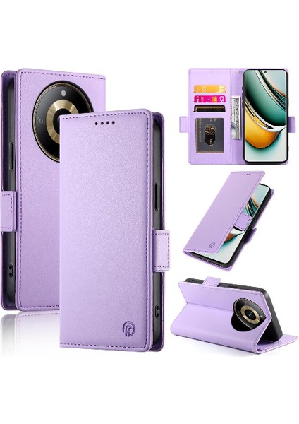 Realme 11 Pro Flip Kartvizit Yuvaları Cüzdan Günlük Kullanım Için Flip Case (Yurt Dışından)