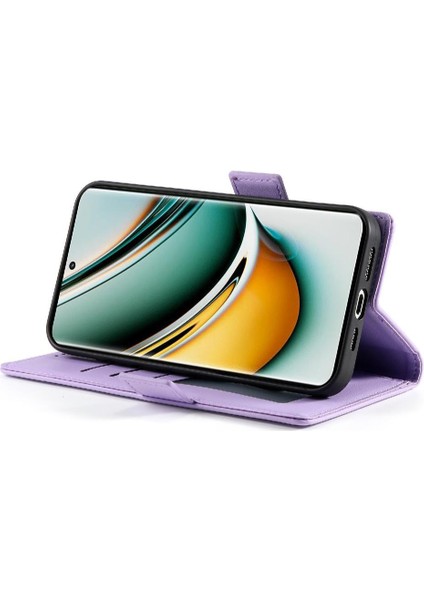 Realme 11 Pro Flip Kartvizit Yuvaları Cüzdan Günlük Kullanım Için Flip Case (Yurt Dışından)