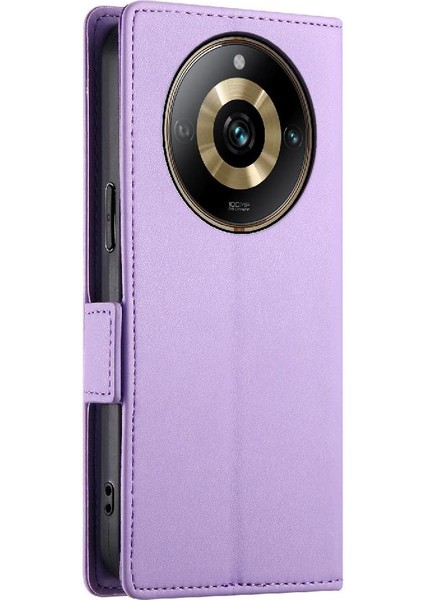 Realme 11 Pro Flip Kartvizit Yuvaları Cüzdan Günlük Kullanım Için Flip Case (Yurt Dışından)