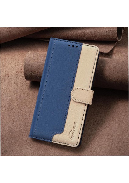 Xiaomi Redmi A3 Flip Folio Kickstand Rfıd Engelleme Tpu Iç Için Flip Case (Yurt Dışından)