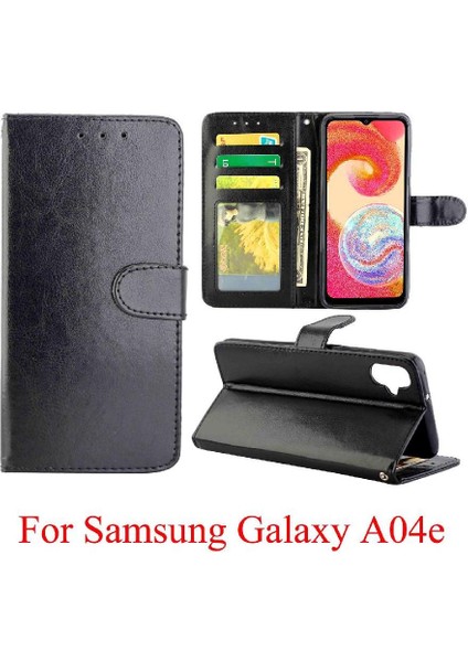 Samsung Galaxy A04E Manyetik Kapatma Darbeye Pu Deri Için Flip Case (Yurt Dışından) indirimleri