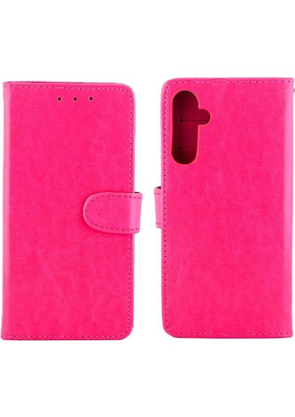 Samsung Galaxy M34 5g Darbeye Kickstand Kart Tutucu Pu Için Flip Case (Yurt Dışından)