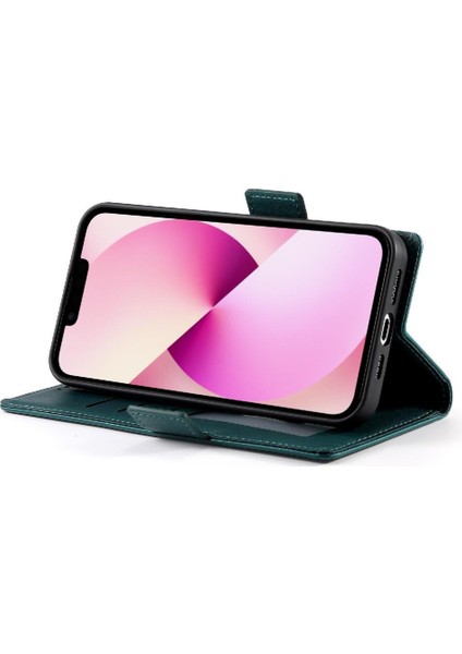 IPhone 13 Kart Yuvaları Için Flip Case Günlük Kullanım Cüzdan Iş Çevirme (Yurt Dışından) modelleri