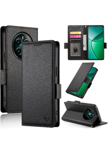 Realme 12 Artı Cüzdan Kartvizit Yuvaları Flip Case Günlük Kullanım Için Flip Case (Yurt Dışından) indirimleri