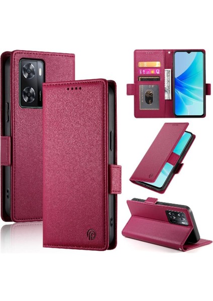 Bdt Shop Oppo A57 4g Günlük Kullanım Için Flip Case Kart Yuvaları Iş Cüzdan Flip (Yurt Dışından)