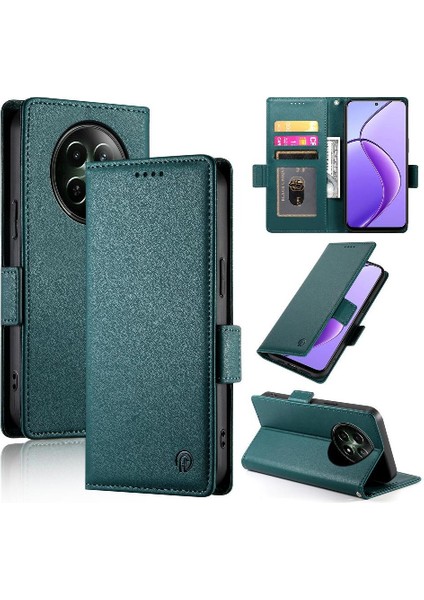 Realme 12 5g Günlük Kullanım Için Flip Case Iş Cüzdan Kart Yuvaları Flip (Yurt Dışından) indirimleri