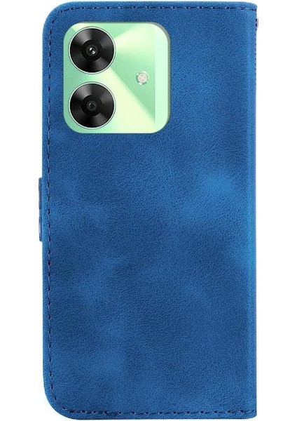 Realme C61 Kart Yuvası Fonksiyonu Için Telefon Kılıfı Cüzdan Kabartmalı Desen Pu (Yurt Dışından) fırsatları