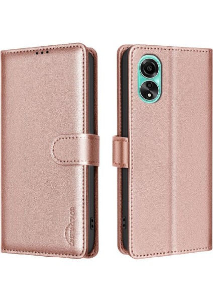 Oppo A78 4g Kart Tutucu Kickstand Pu Deri Cüzdan Rfıd Için Flip Case (Yurt Dışından) indirimleri