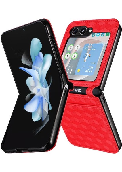 Samsung Galaxy Z Flip 6 Kart Yuvaları Tutucu Manyetik Kapatma Için Flip Case (Yurt Dışından) modelleri