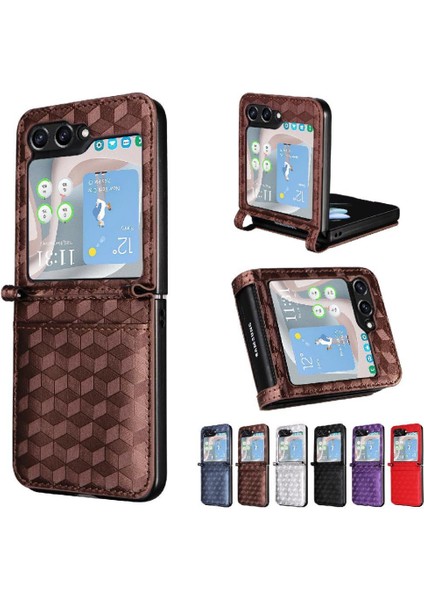 Samsung Galaxy Z Flip 6 Kart Yuvaları Tutucu Manyetik Kapatma Için Flip Case (Yurt Dışından) indirimleri