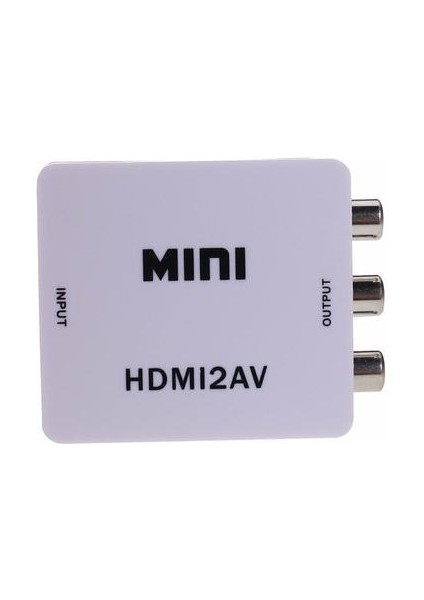 Rca Av HDMI 1080 P AV2HDMI Mini HDMI To Av HDMI2AV Dönüştürücü Sinyal Dönüştürücü Tv Vhs Vcr DVD Kayıtları Gösterildi | Mini VGA HDMI | VGA - HDMI Converter VGA - HDMI Için VGA (Yurt Dışından) fiyatları