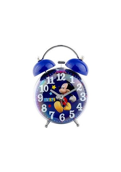 Mickey Mouse Çalar Saat Karikatür Sessiz Metal Çan Saati Ev Dekorasyon (Yurt Dışından)