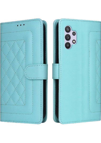 Samsung Galaxy A32 5g Için Flip Case Cüzdan Kapak Kapak Basit Iş (Yurt Dışından)