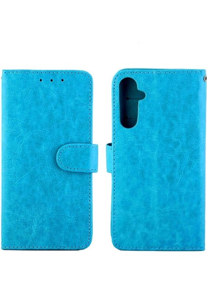 Samsung Galaxy M34 5g Darbeye Kickstand Kart Tutucu Pu Için Flip Case (Yurt Dışından)