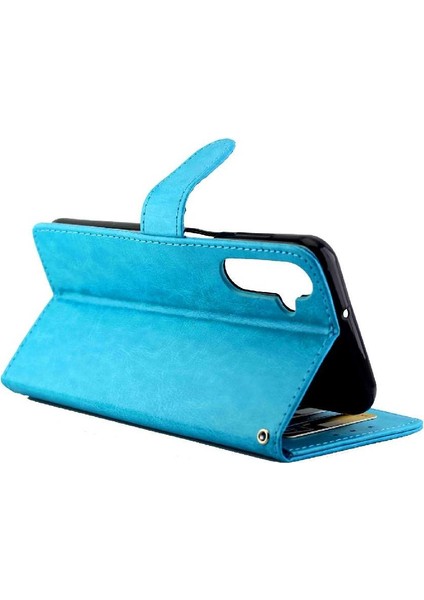 Samsung Galaxy M34 5g Darbeye Kickstand Kart Tutucu Pu Için Flip Case (Yurt Dışından) fırsatları